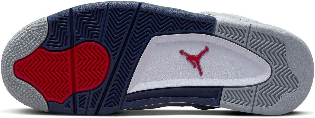Jordan 4 Midnight Navy – White Navy Retro Sneakers